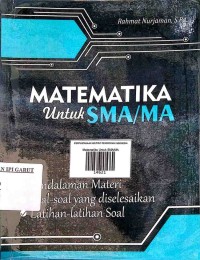 Image of Matematika Untuk SMA/MA