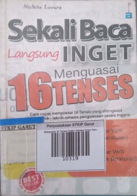 Image of Menguasai 16 Tenses Dalam Sekejap Tanpa Guru