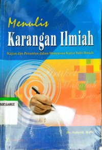 Image of Menulis Karangan Ilmiah