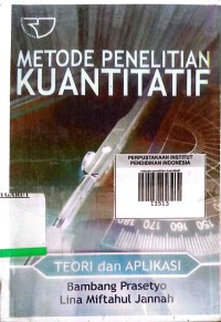 Image of Metode Penelitian Kuantitatif