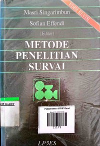 Image of Metode Penelitian Survai