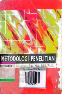 Image of Metodologi Penelitian