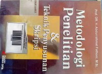 Image of Metodologi Penelitian & Teknik Penyusunan Skripsi