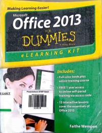 Image of Microsoft Office 2013 for Dummies