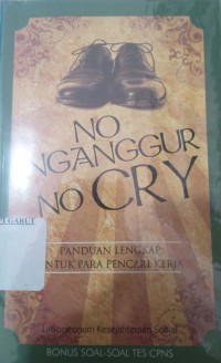 Image of No Nganggur No cry