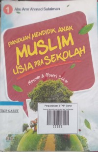 Image of Panduan Mendidik Anak Muslim Usia Pra Sekolah