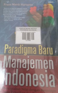 Image of Paradigma Baru Manajemen Indonesia