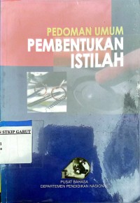 Image of Pedoman Umum Pembentukan istilah