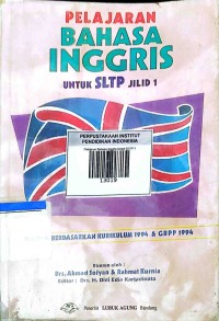 Image of Pelajaran Bahasa Inggris Untuk SLTP 1