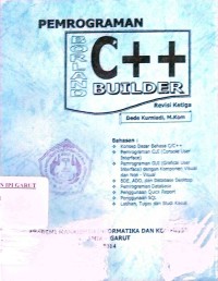 Image of Pemrograman Borland C++ Builder