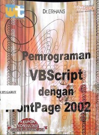 Image of Pemrograman VBScript dengan Frontpage 2002