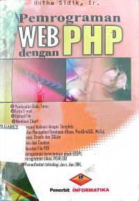 Image of Pemrograman WEB Dengan PHP