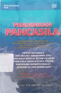 Image of Pendidikan pancasila