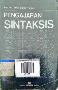 Image of Pengajaran Sintaksis