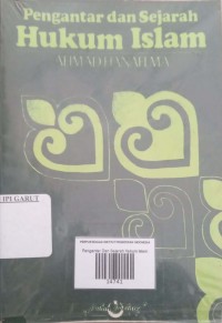 Image of Pengantar Dan Sejarah Hukum Islam