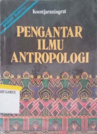 Image of Pengantar ilmu antropologi