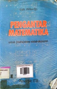 Image of Pengantar Matematika