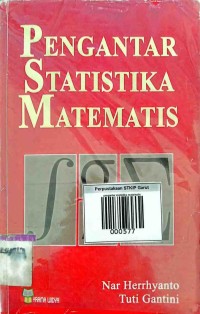 Image of Pengantar Statistik Matematis