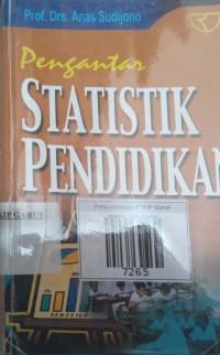 Image of pengantar statistik pendidikan