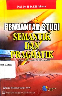 Image of Pengantar Studi Semantik dan Pragmatik