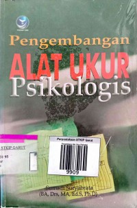 Image of Pengembangan Alat Ukur Psikologis