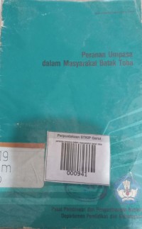 Image of Peranan Umpasa Dalam Masyarakat Batak Toba