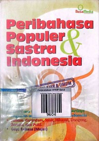 Image of Peribahasa Populer Sastra Indonesia
