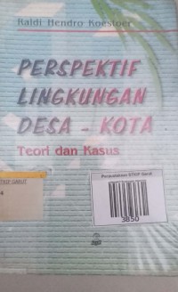 Image of perspektif lingkungan Desa-kota