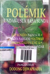 Image of Polemik Undak-Usuk Basa Sunda