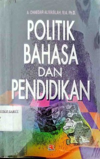 Image of Politik bahasa dan pendidikan
