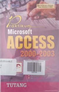 Image of praktikum Microsoft Acces 2000-2003