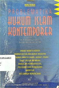 Image of Problematika Hukum Islam Kontemporer