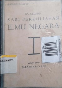 Image of rangkuman sari perkuliahan ilmu negara 1