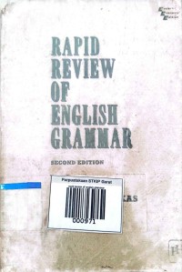 Image of Rapid Review Of English Grammar
