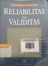 Image of Reliabilitas dan Validitas