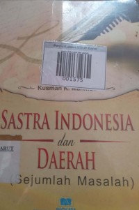 Image of Sastra Indonesia Dan Daerah