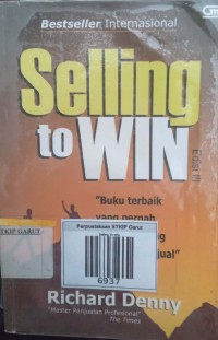 Image of Selling To Win