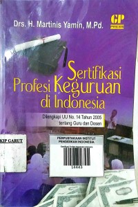 Image of Sertifikasi Profesi Keguruan di Indonesia