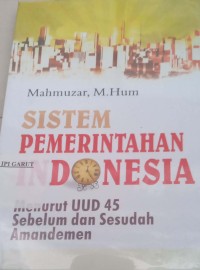 Image of Sistem Pemerintahan Indonesia