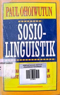 Image of Sosiolinguistik