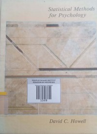 Image of Statistical Methods for Psychology