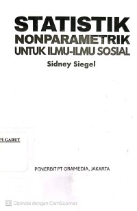 Image of Statistik Nonparametrik Untuk Ilmu-Ilmu Sosial