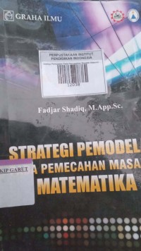 Image of Strategi Pemodelan Pada Pencegahan Masalah Matematika