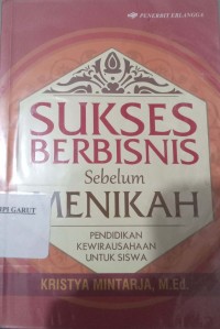 Image of Suskes Berbisnis Sebelum Menikah