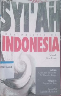 Image of Syi'ah dan Politik di Indonesia