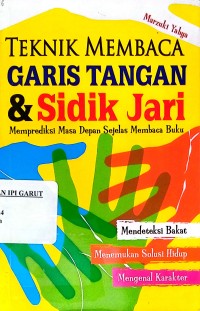 Image of Teknik Membaca Garis Tangan Dan sidik Jari