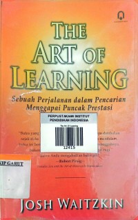 Image of The Art Of Learning