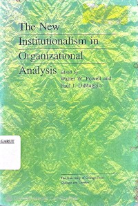 Image of The New Instutionalism in Organizational Analysis