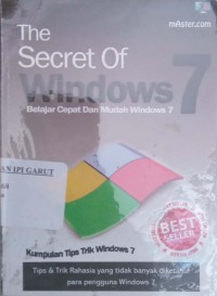 Image of The secret of Windaws 7 belajar cepat dan mudah windows 7