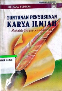 Image of Tuntunan Penyusunan Karya Ilmiah